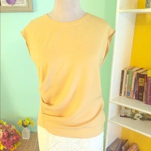 Yellow Sleeveless Top